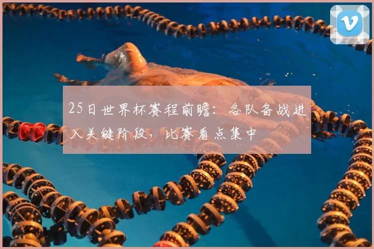25日世界杯赛程前瞻：各队备战进入关键阶段，比赛看点集中