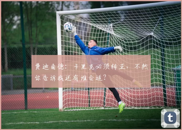 费迪南德：卡里克必须转正，不然你告诉我还有谁合适？